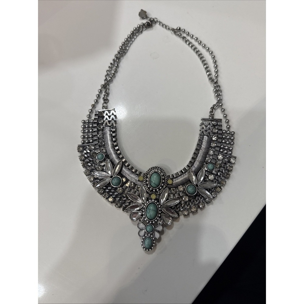 Vtg. CLAIRE Fashion Jewelry Large‎ Incredible Necklace
